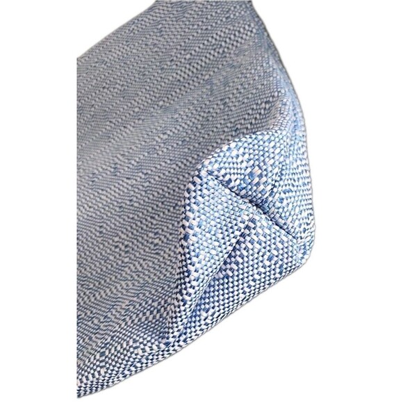 Beatriz Sanchez Handmade Certified Embellished Clutch bag Blue Stones Beads OOAK - Picture 12 of 14